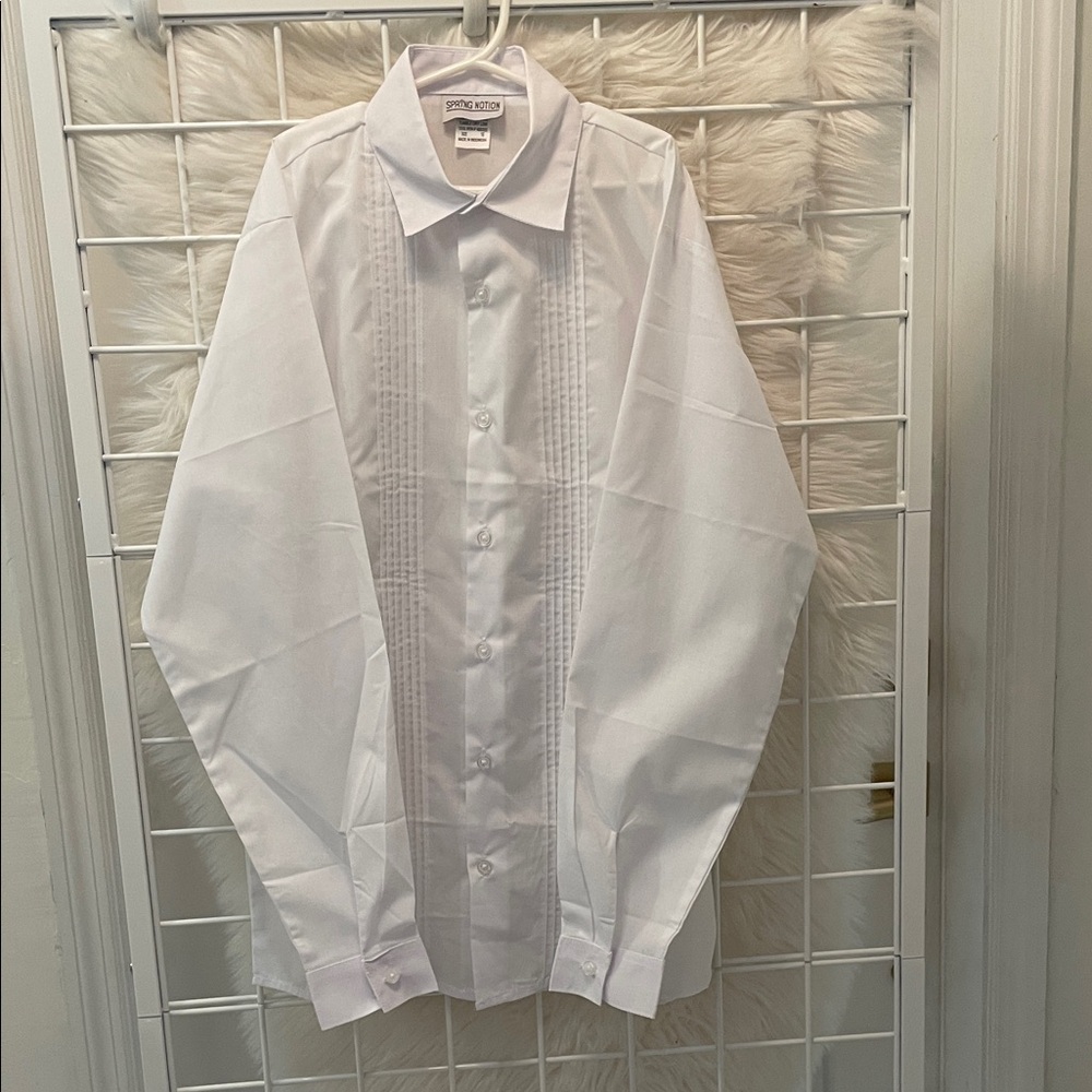 Boy’s Tuxedo Dress Shirt - Size 16